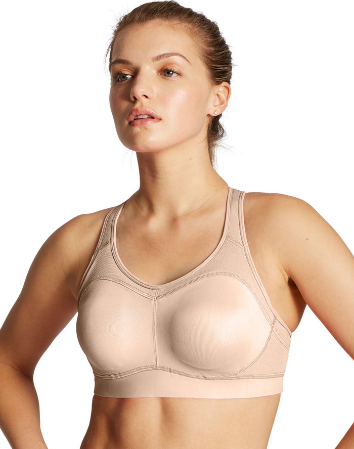 Champion The Distance Underwire 2.0 Kadın Sporcu Sütyeni Bej Rengi ( ZVGKON306 )